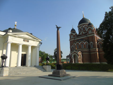 Spaso-Borodinsky Monastery: Monument to 3rd Division