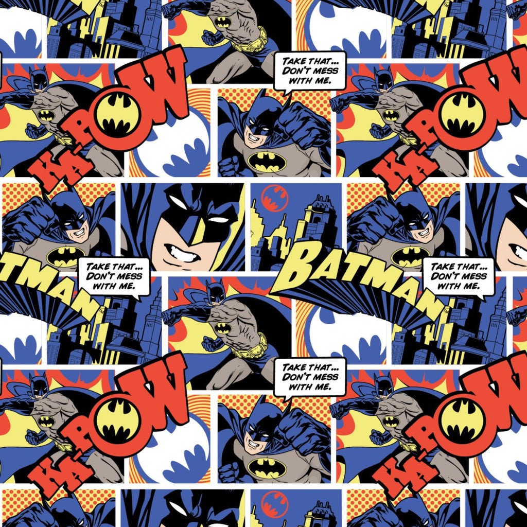 DC Comics- Batman Color Pop Comics - Collage - Orange – Fabrics 'N Crafts  Canada