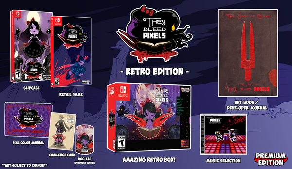 They Bleed Pixels - Retro Edition – Premium Edition Games