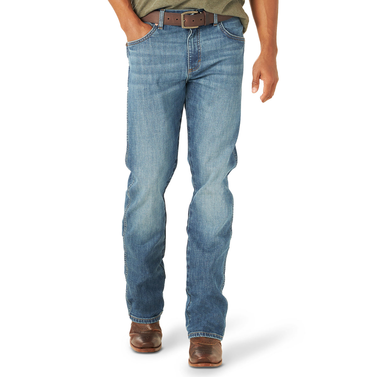 Men's Wrangler Slim Fit Retro Boot Cut Jean – Frey Outfitters