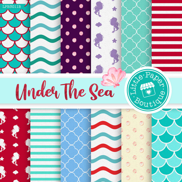 Under The Sea Digital Paper LPB3011B