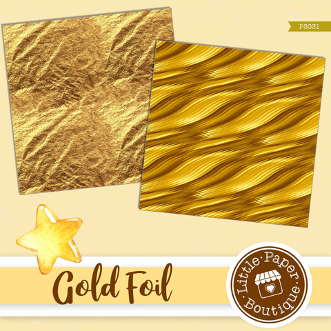 Creative Path A4 Foil Gold Pattern Scrapbooking Crafts Papers Pad