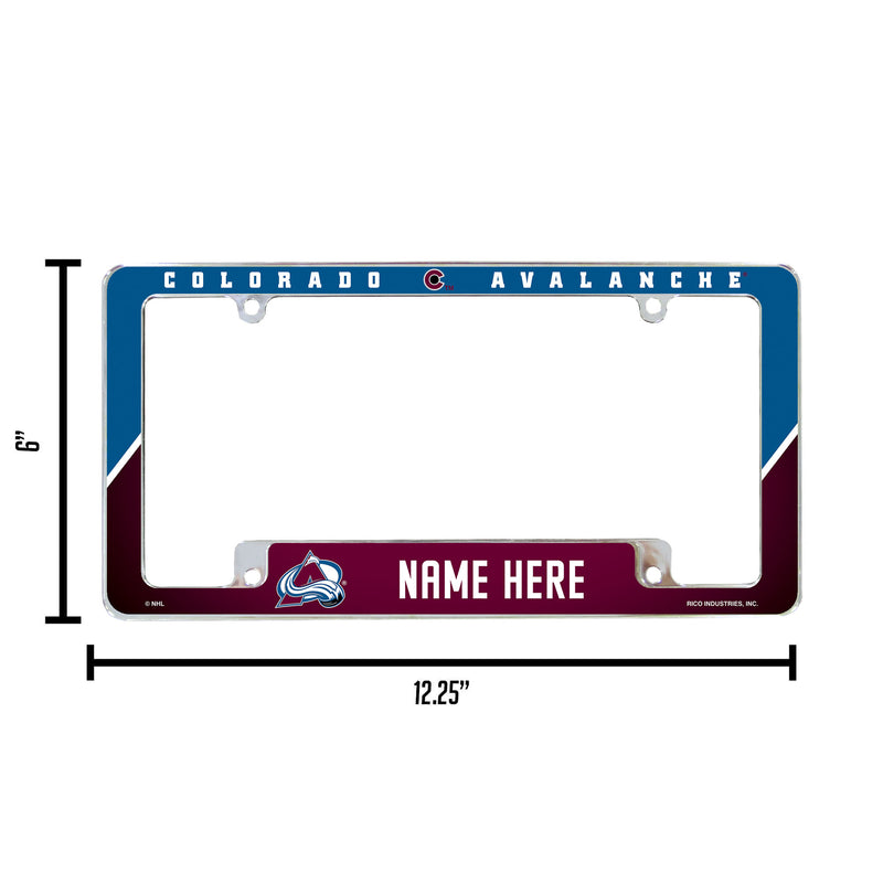 Avalanche Personalized All Over Chrome Frame