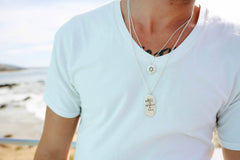 mens jewish necklace