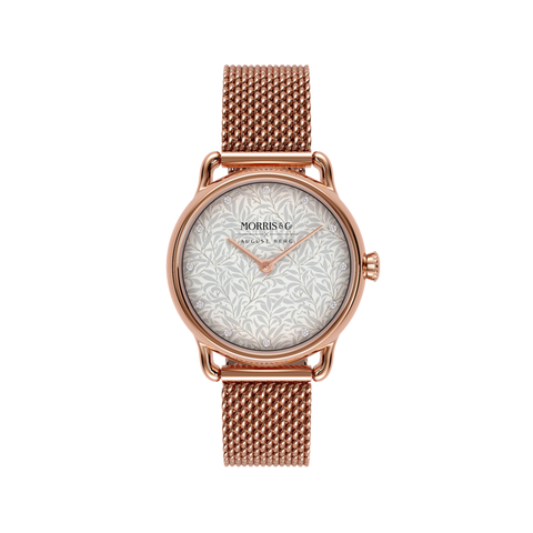 Morris & Co Petite Willow Boughs | Rose Gold Mesh