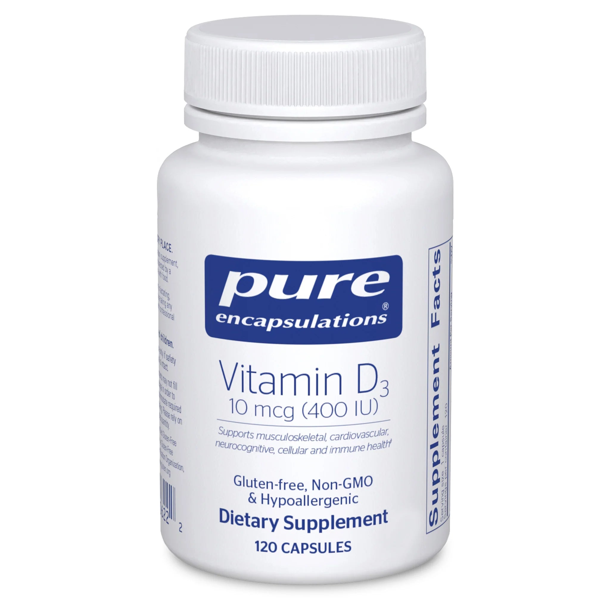 Vitamin D3 10 mcg (400 IU)