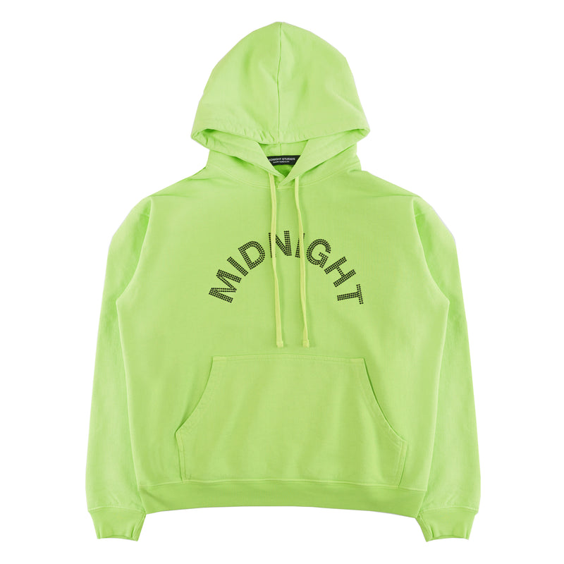 electric green hoodie