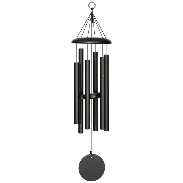 Corinthian Bells® by Wind River 30-inch Windchime in Black