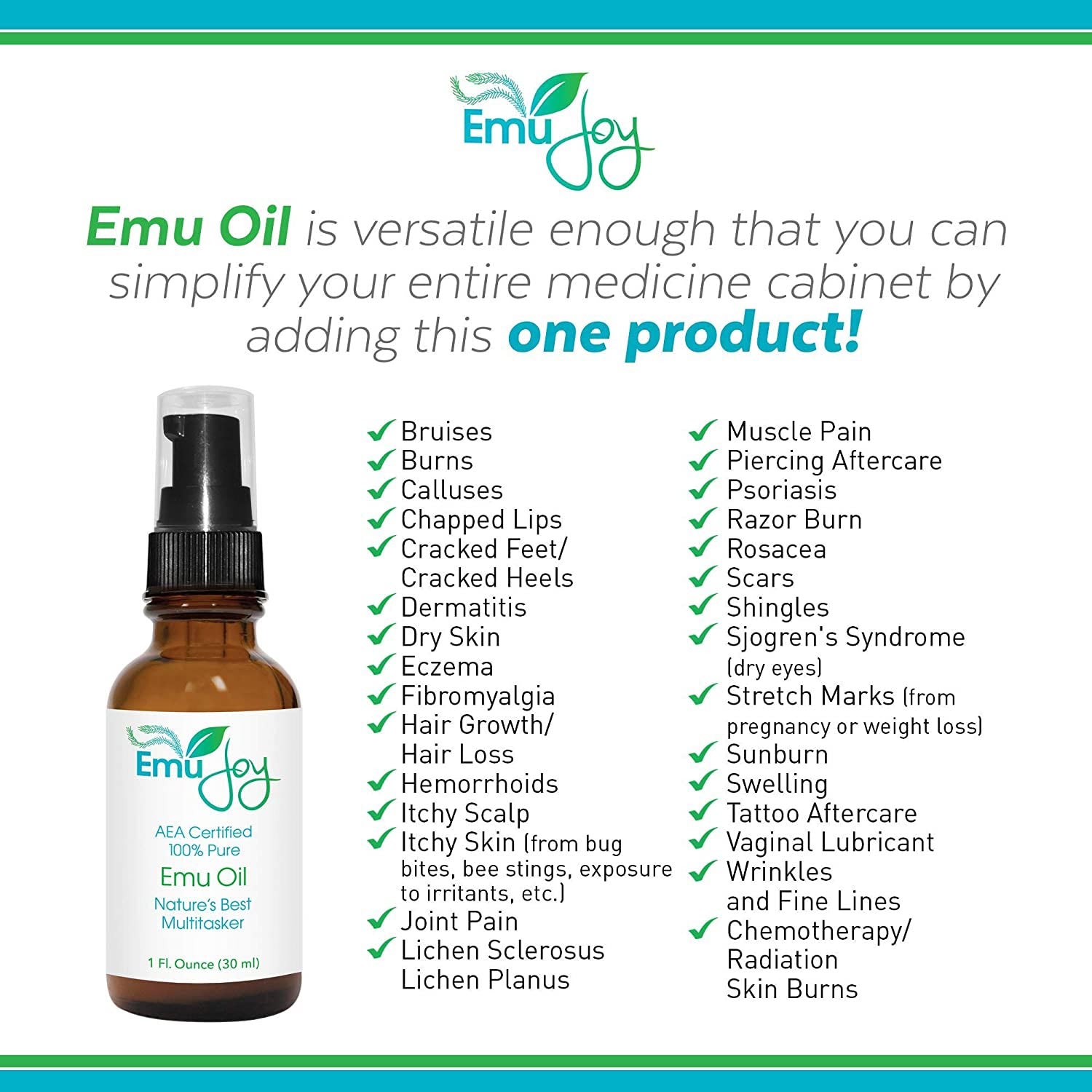 Ethically Sourced Emu Oil for Chemo & Radiation Burns