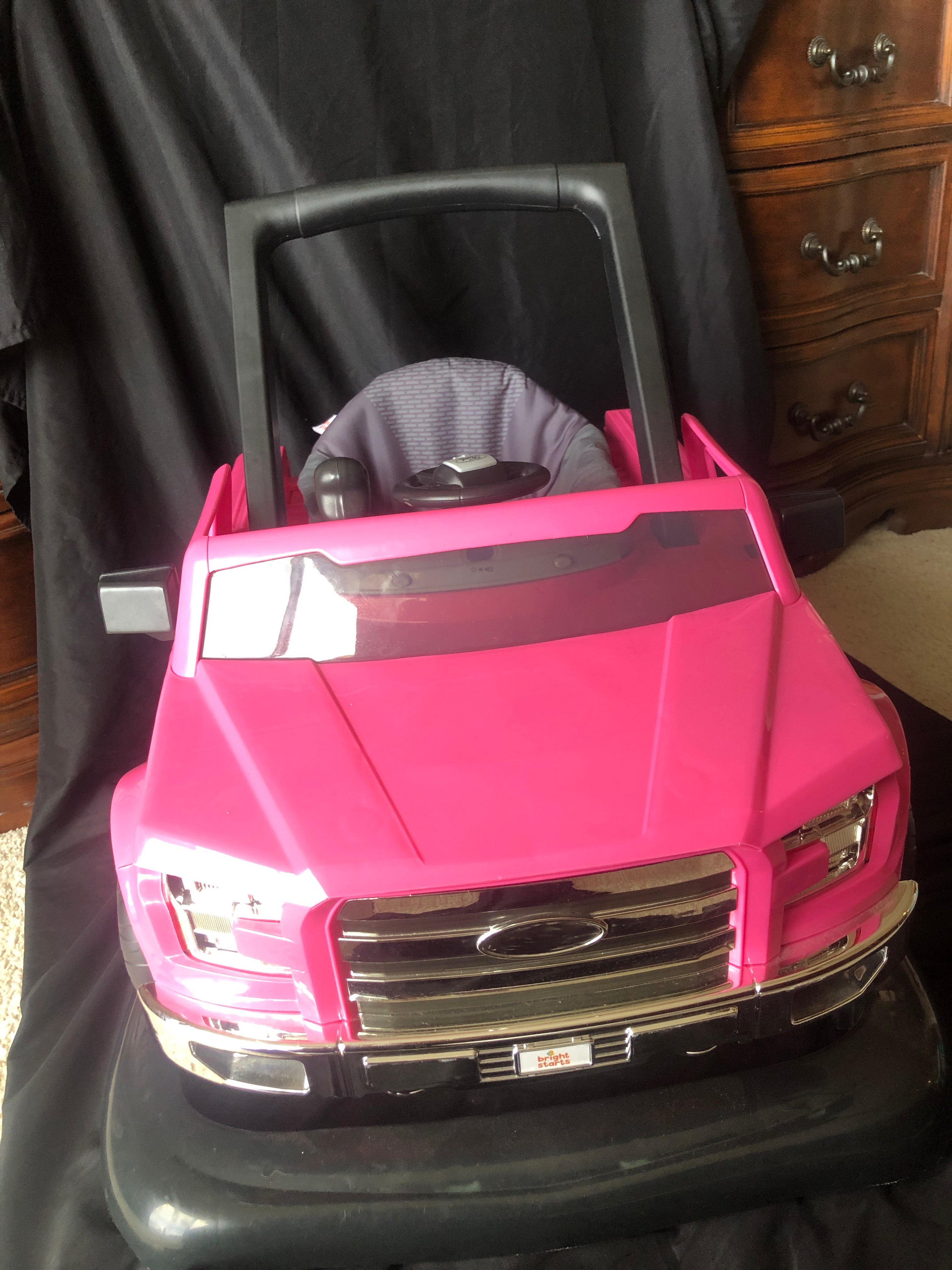 pink f150 baby walker