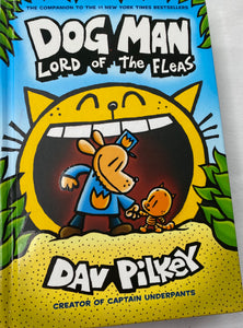 DOG MAN Lord of The Fleas, Hardback Graphic Novel