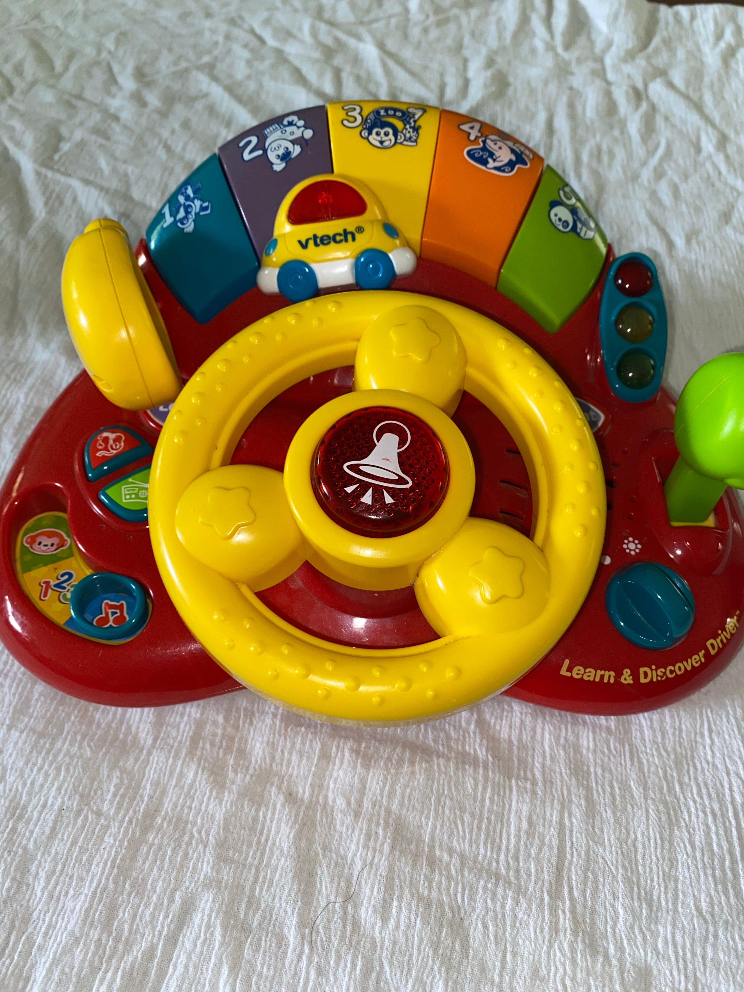 vtech toy steering wheel