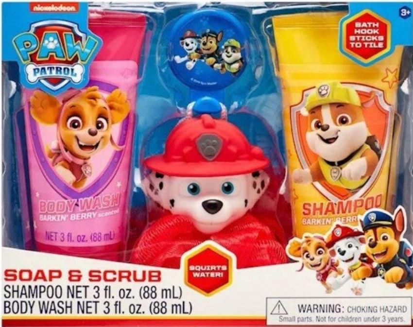 paw patrol shampoo set