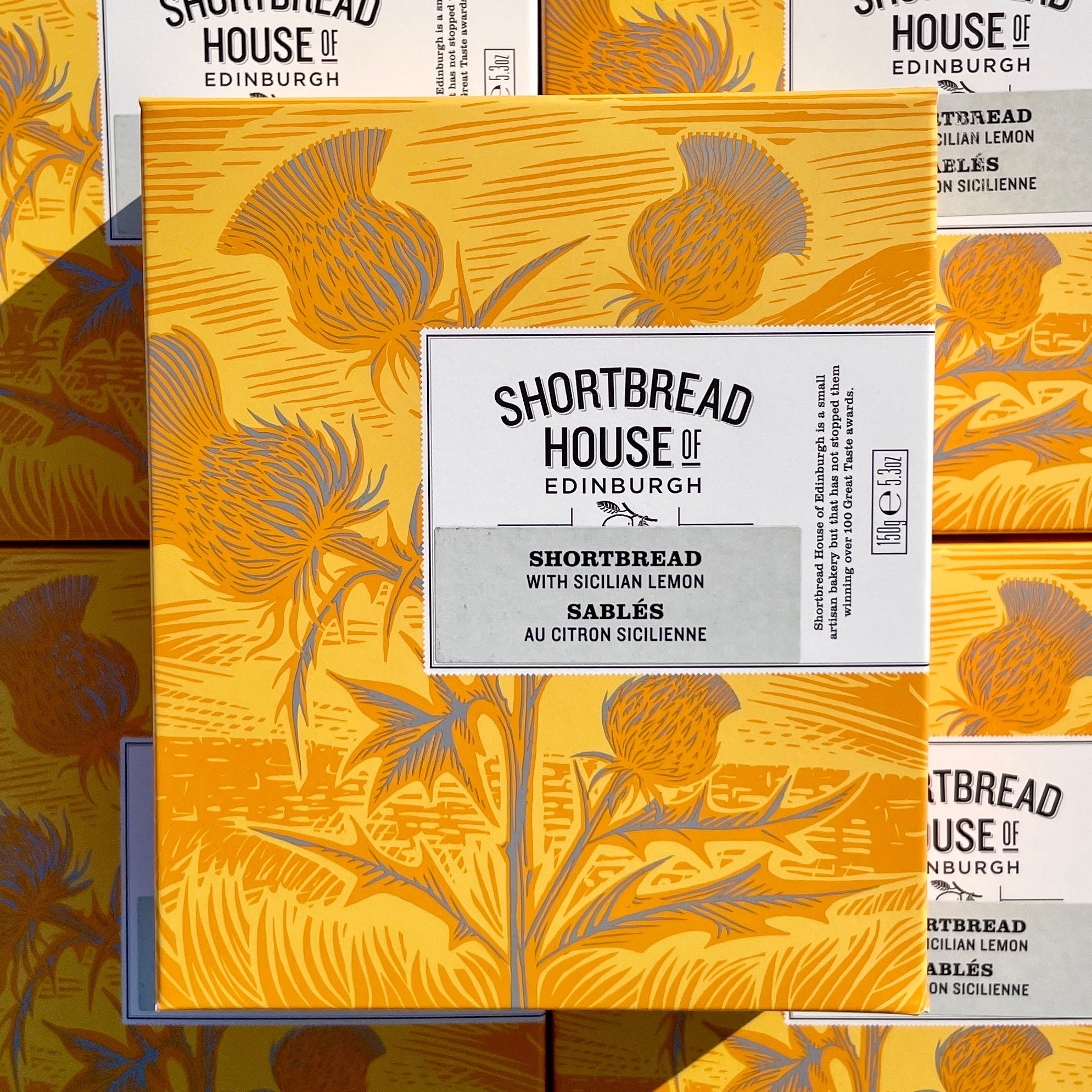 Shortbread House of Edinburgh Cookies, Sicilian Lemon