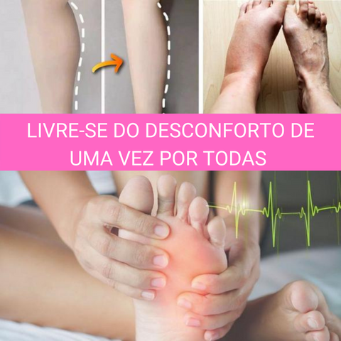 Massageador Elétrico Para os Pés e Pernas 