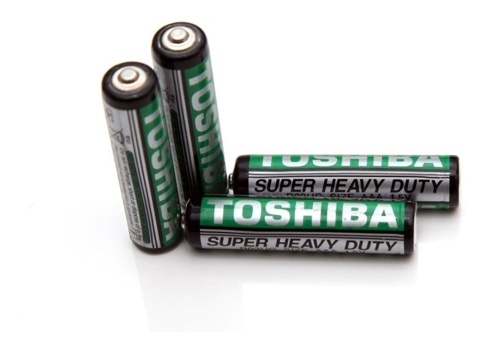 Pilas TOSHIBA AAA pack x 2 super heavy duty