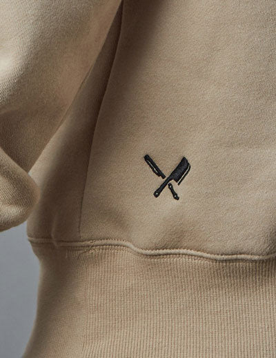 half zip detail stick