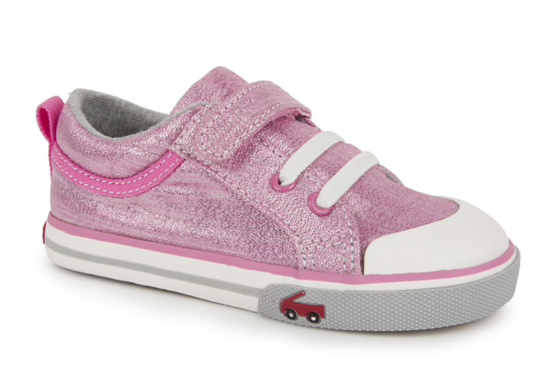 pink glitter sneaker