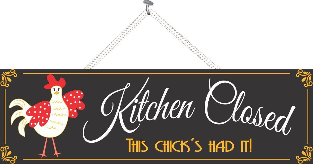 Kitchen Decor Funny Sign Fun Sign Factory