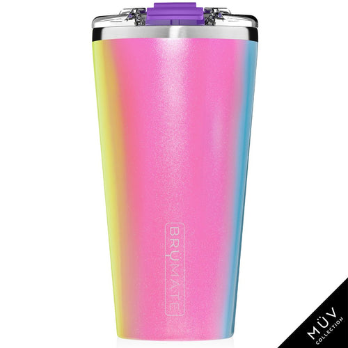 BruMate Rehydration Bottle | 25 oz - Glitter Rainbow