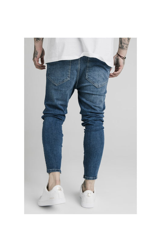 SikSilk Jeans – Midstone Blue