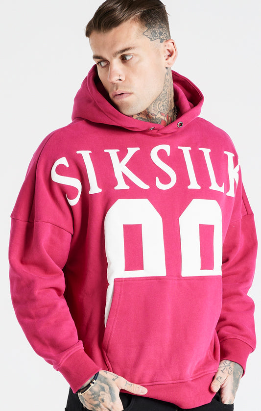 Pink Relaxed Overhead Hoodie