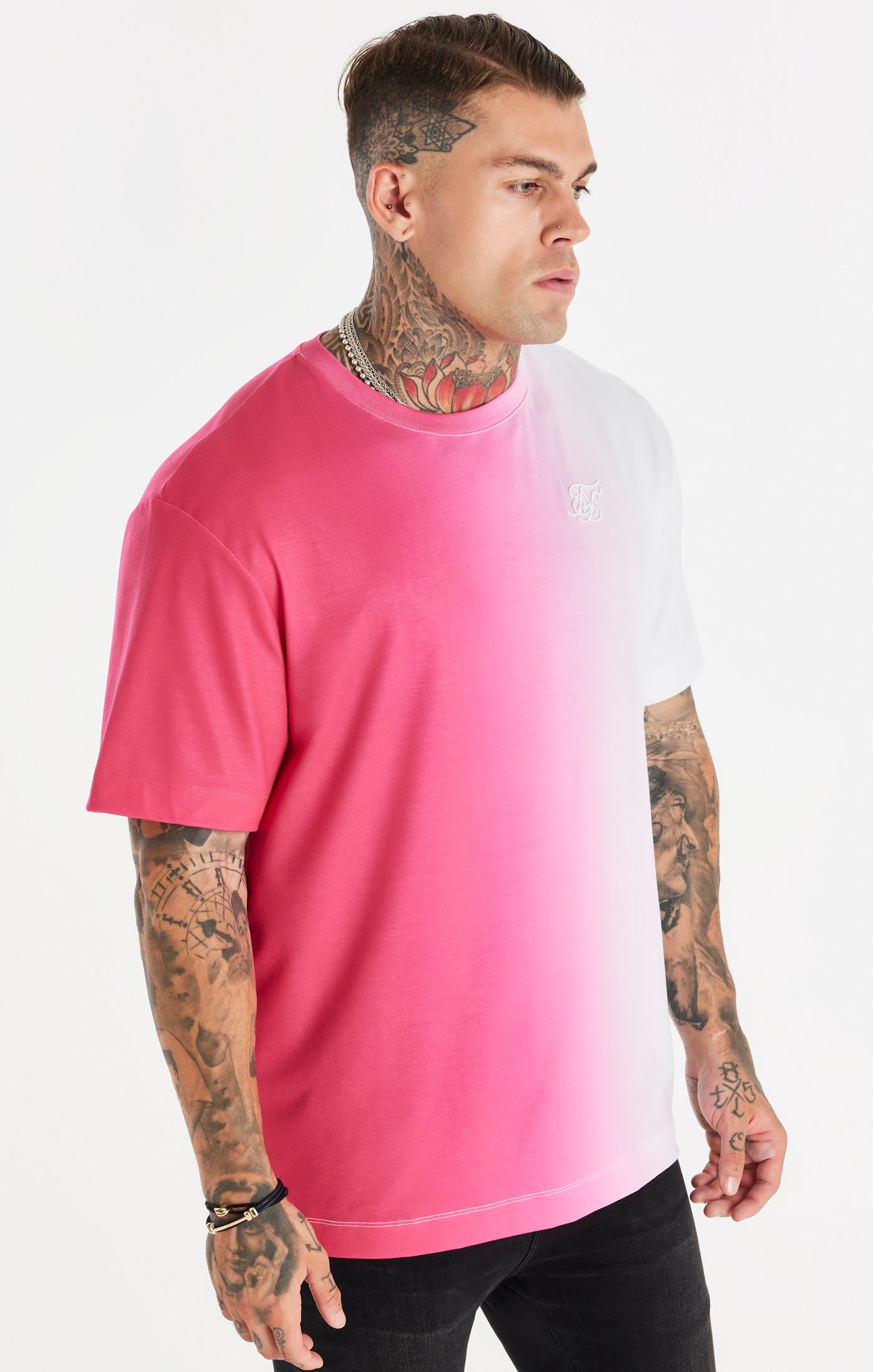 Pink Fade Oversized