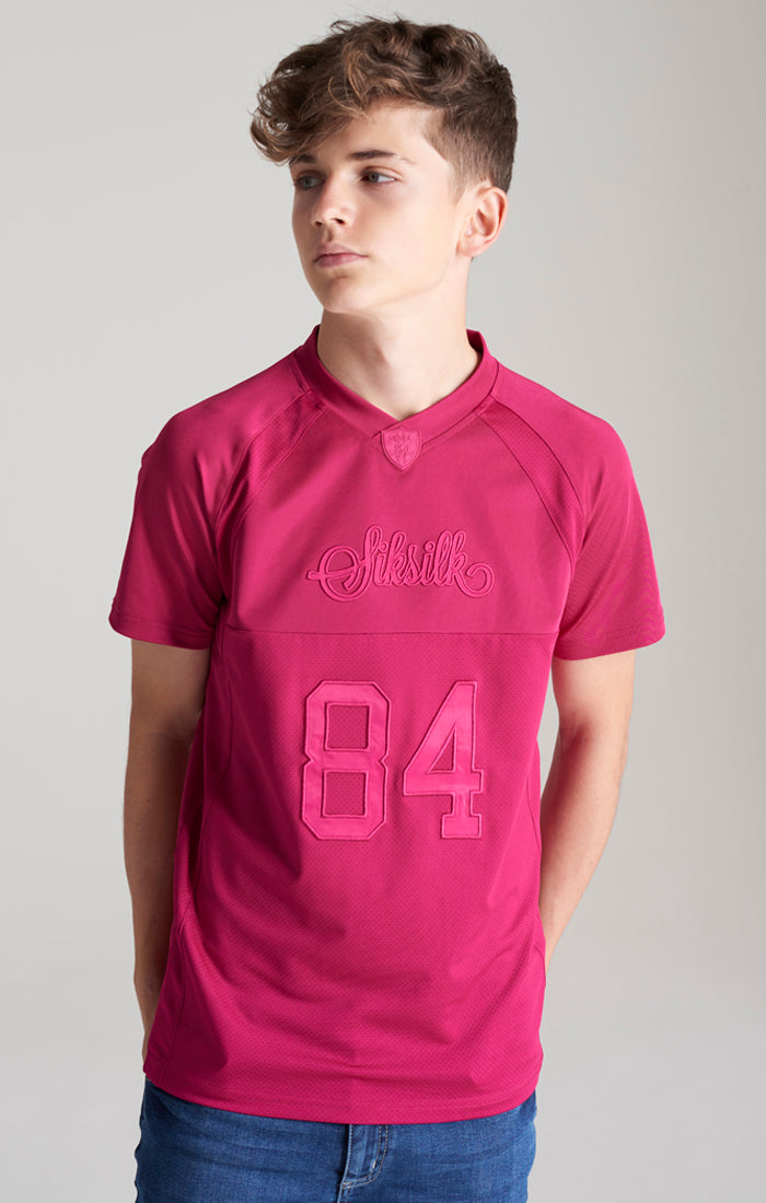 Boys Pink Sports T-Shirt