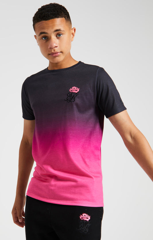 Boys Messi X Pink Fade T-Shirt