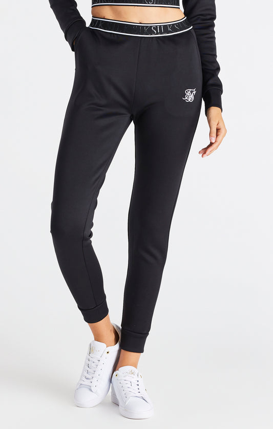 SikSilk Luxe Track Pants - Black