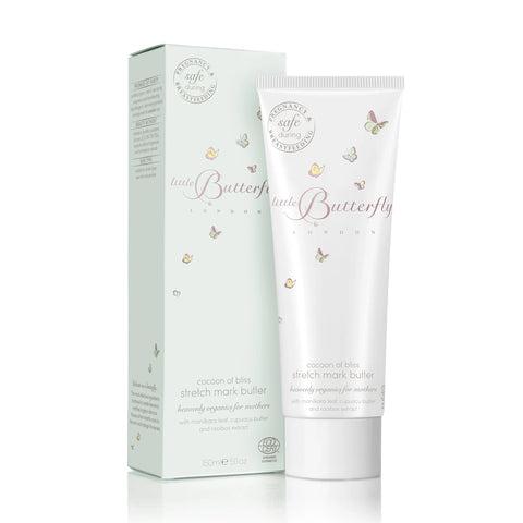 Little Butterfly London cocoon of bliss stretch mark butter