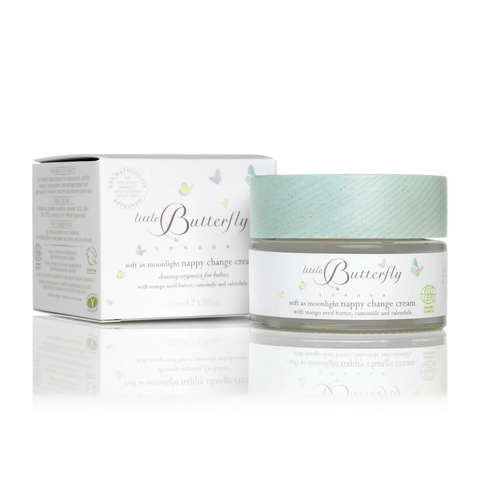 Little Butterfly London soft as moonlight nappy cream