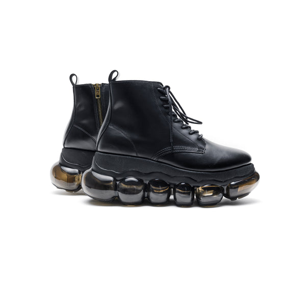 Footbed Work Boots Black