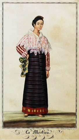 Some old illustrations and photos of Filipinas in traditional dress ...