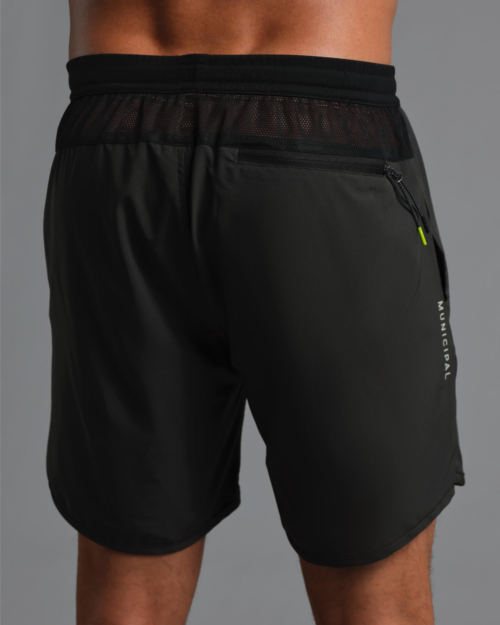 municipal apparel daybreak lined short asphalt MMSHR119 back 59071b67 2065 4592 a660 0c65bd16434e