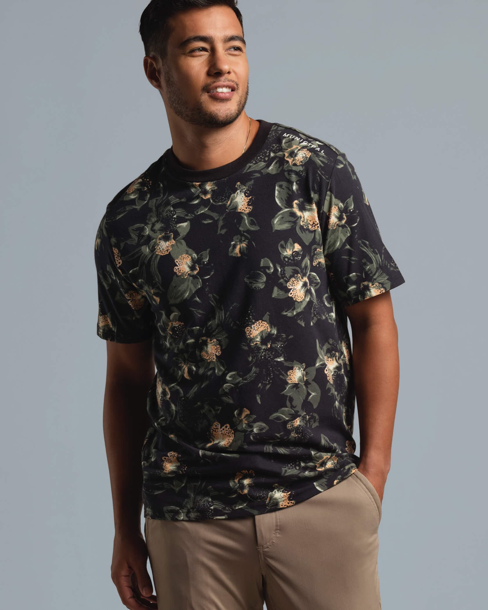 FR Stretch Camo Baseball T-Shirt