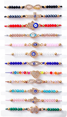 evil eye bracelet set