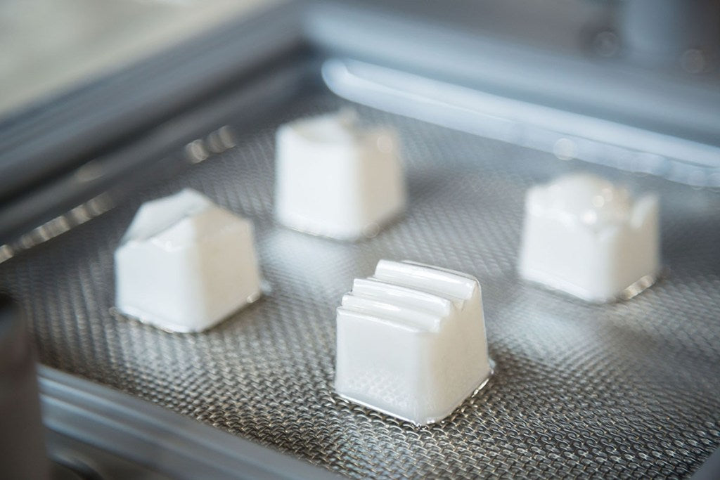 3D printed chocolate molds created on the Mayku FormBox