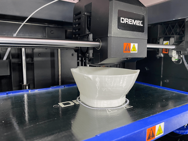 Printing the 3D Printed BECMv1 - (Buffalo e-NABLE Crisis Mask) on the Dremel 3D printer