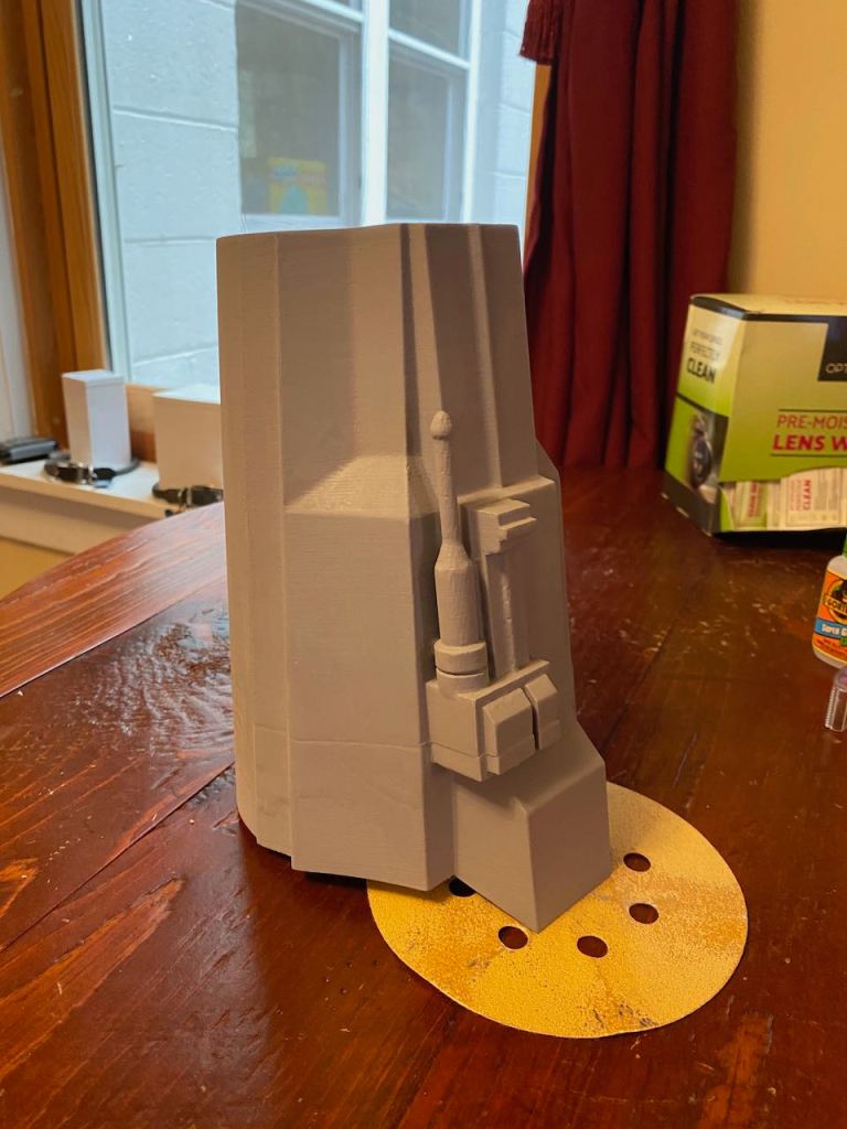 Serial Kilter 3D Printed Heavy Infantry Mandalorian Armor pieces before being painted