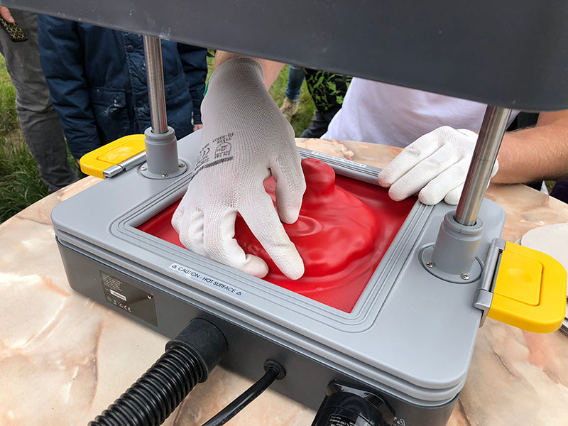 Creating a mold for a gargoyle with the Mayku FormBox