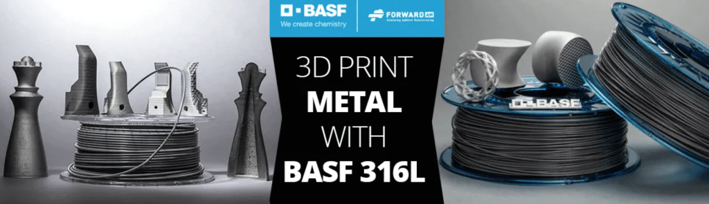 BASF Ultrafuse 316L Metal filament bundles