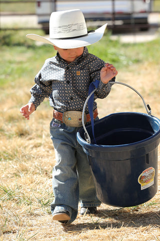 Cinch Boy's Bull Rider Burgundy T-Shirt