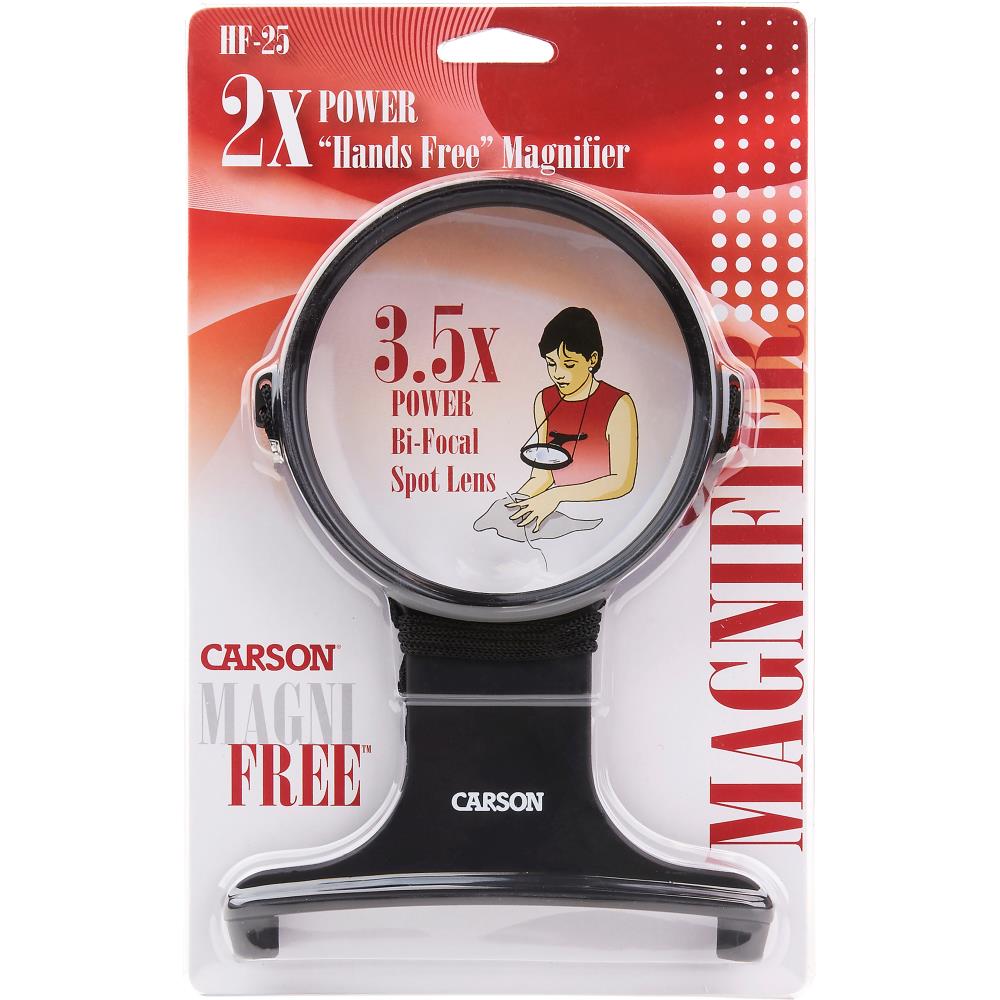 Lighted Hands Free Magnifier - 3.5X