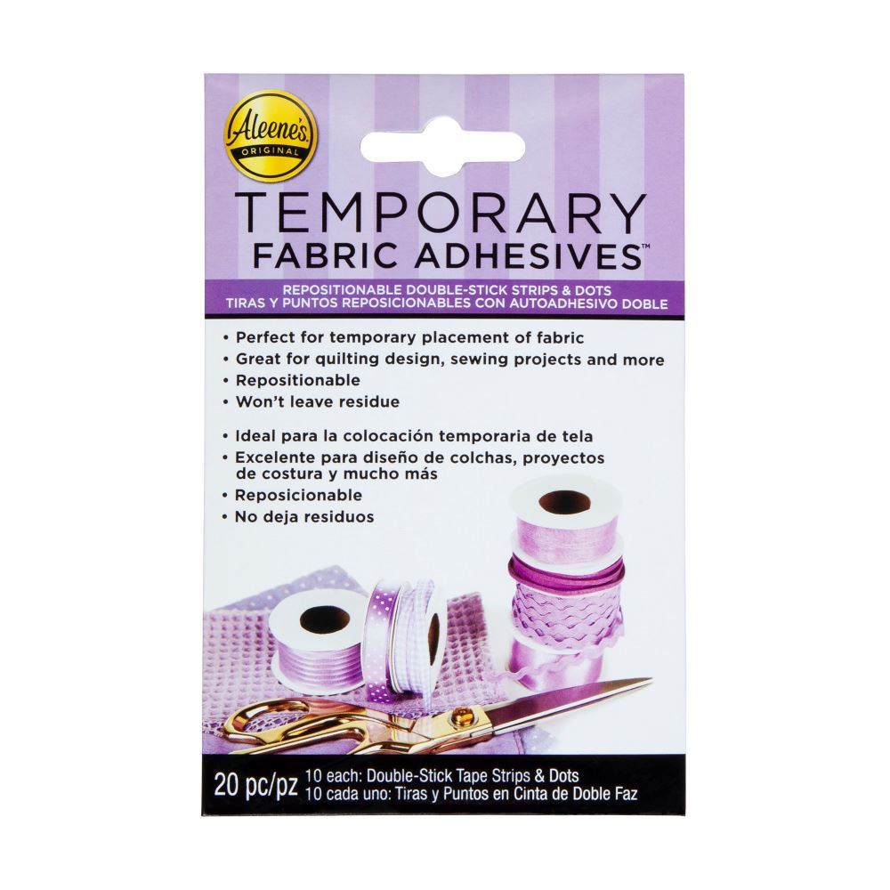 Aleene's No Sew Fabric Glue Temporary Fabric Adhesive for Basting and  Stitching 