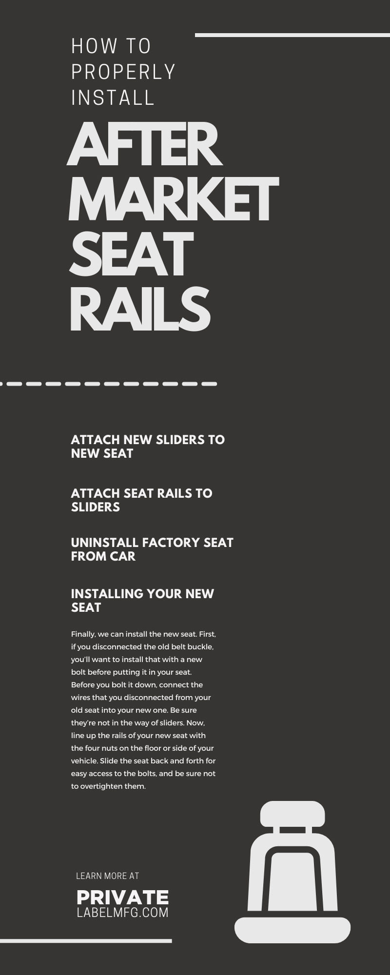 How To Properly Install Aftermarket Seat Rails