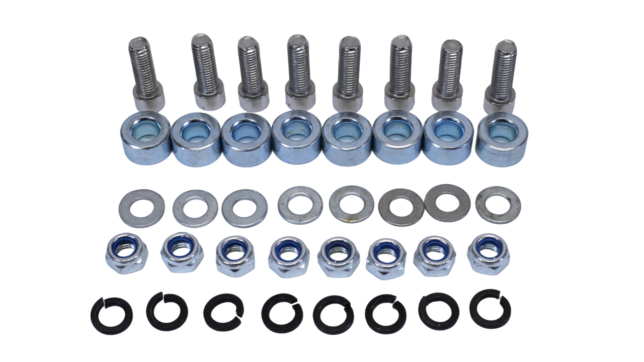 PLM Seat Hardware Kit Bolts Nuts Washers Spacers For Sparco Recaro B