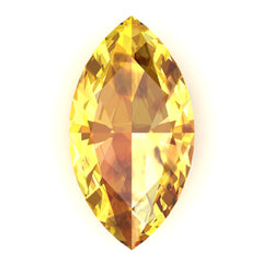 FAB Yellow Sapphire Marquise Cut - Fire & Brilliance