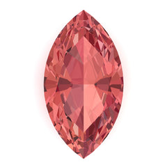 Chatham Padparadscha Sapphire Marquise Cut - Fire & Brilliance