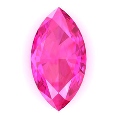 Chatham Pink Sapphire Marquise Cut - Fire & Brilliance